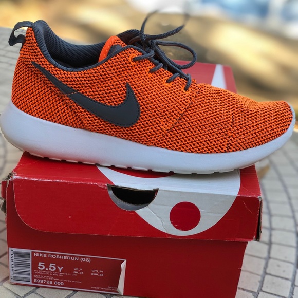 nike roshe orange